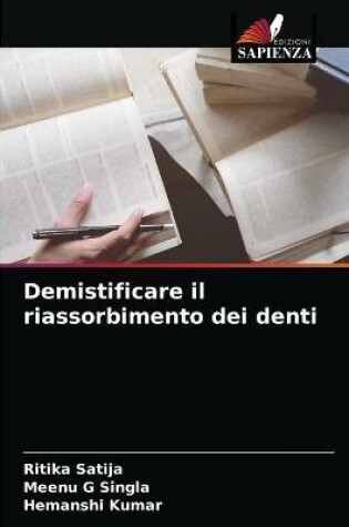 Cover of Demistificare il riassorbimento dei denti