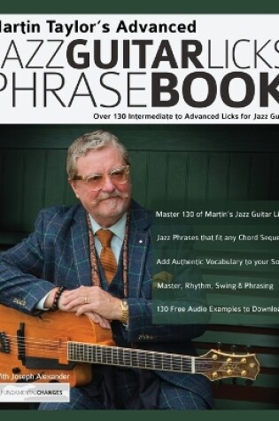 Cover of Martin Taylor's Advanced Jazz Guitar Licks Phrase Book