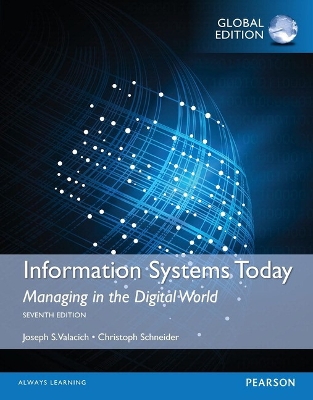 Book cover for MyMISLab -- Access Card -- for Information Systems Today: Managing in a Digital World, Global Edition