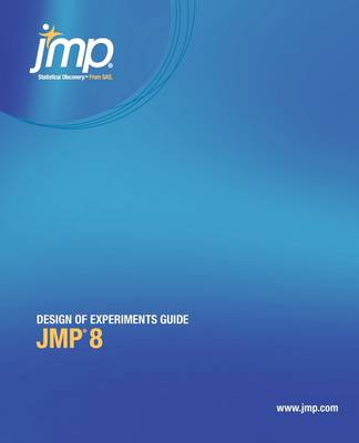 Cover of Jmp 8 Design of Experiments Guide
