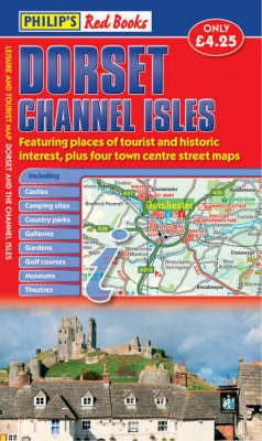 Book cover for Philip's Red Books Dorset and the Channel Isles