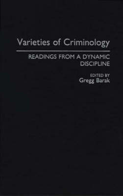 Book cover for Varieties of Criminology