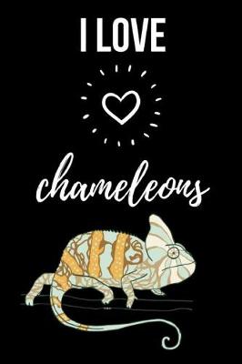 Book cover for I Love Chameleons