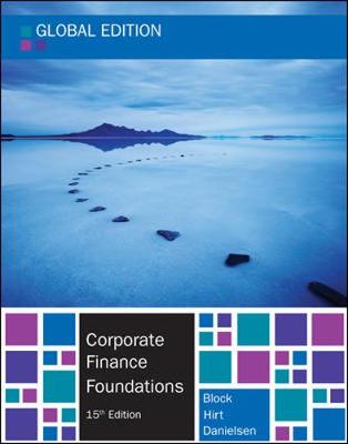 Book cover for Corporate Finance Foundations - Global edition