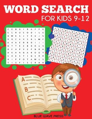 Book cover for Word Search for Kids 9-12