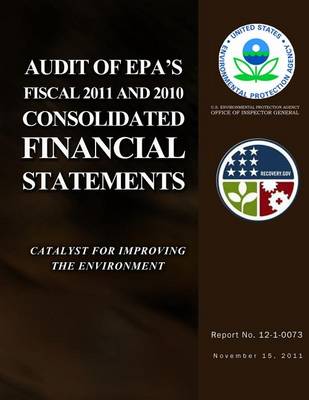 Book cover for Audit of EPA's Fiscal 2011 and 2010 Consolidated Financial Statements