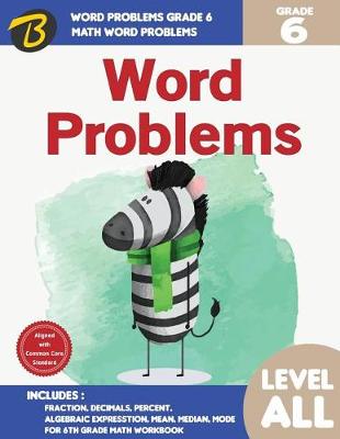 Book cover for Word Problems Grade 6