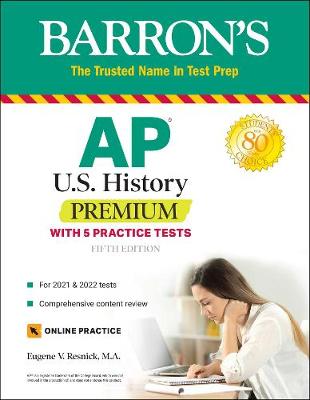 Book cover for AP US History Premium