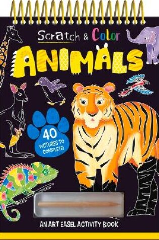 Cover of Scratch and Color Animals
