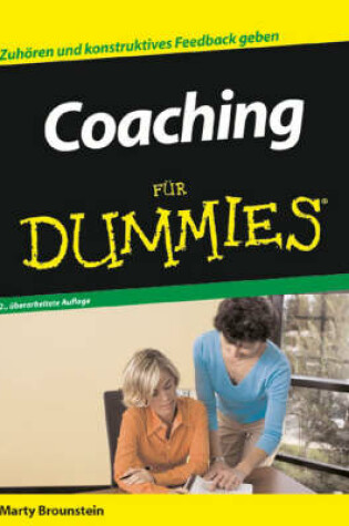 Cover of Coaching Fur Dummies