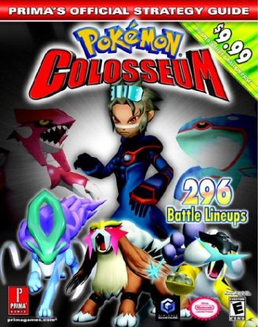Book cover for Pokemon Colosseum