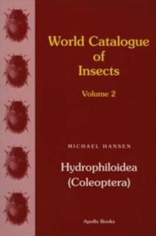 Cover of Hydrophiloidea (Coleoptera)