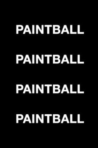 Cover of Paintball