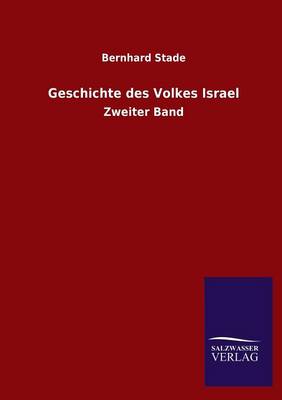 Book cover for Geschichte Des Volkes Israel