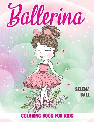 Book cover for Ballerina Coloring Book