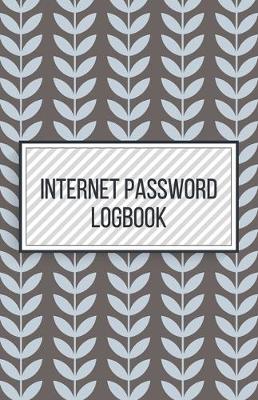 Book cover for Internet Password Logbook-Small Size Alphabetical Password Notebook Organizer-5.5"x8.5" 120 pages Book 5