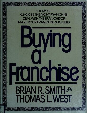 Book cover for Smith/West : Buying A Franchise