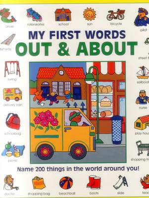 Book cover for My First Words: Out & About (giant Size)