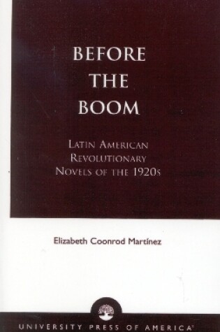 Cover of Before the Boom