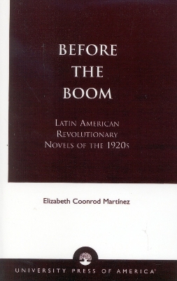 Book cover for Before the Boom