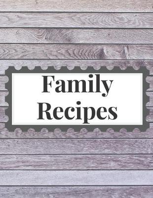 Book cover for Family Recipes