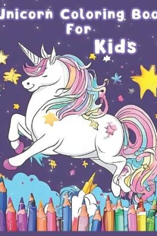 Cover of UnicornColoring Book For Kids