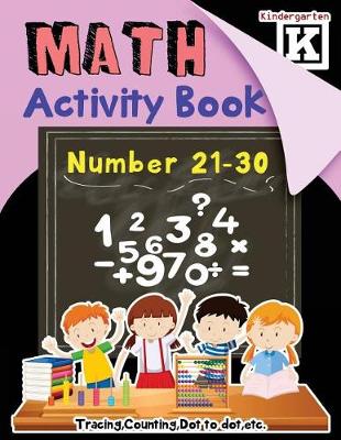 Book cover for MATH (Number 21-30) Activity Book