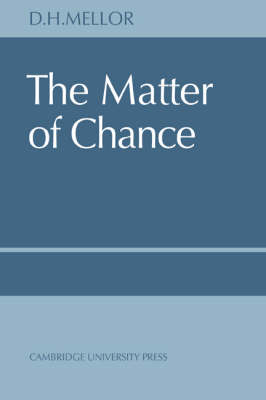 Book cover for The Matter of Chance