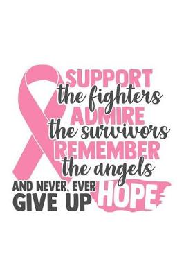Book cover for Support The Fighters admire the survivors remember the angels and never ever give up hope