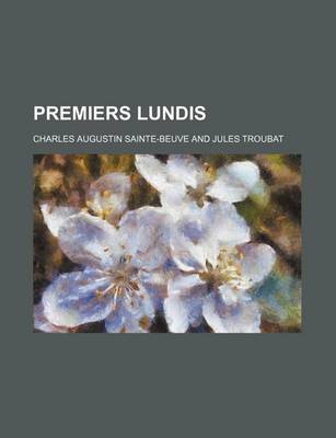 Book cover for Premiers Lundis (2)