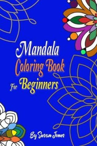 Cover of Mandala Coloring Book for Beginners