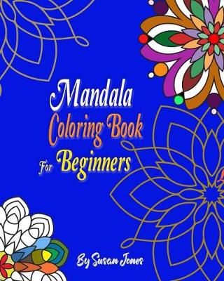 Book cover for Mandala Coloring Book for Beginners