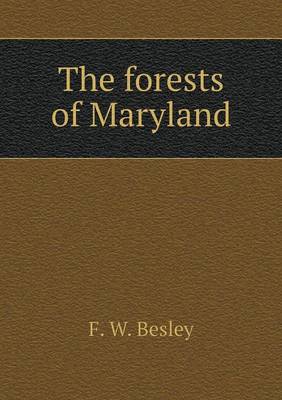 Book cover for The forests of Maryland