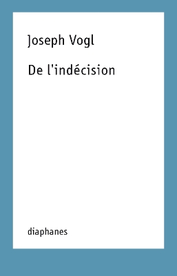 Book cover for de L'Indecision