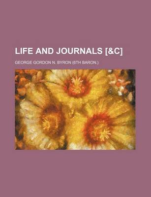 Book cover for Life and Journals [&C]