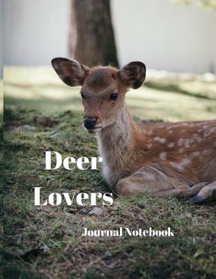 Book cover for Deer Lovers Journal Notebook