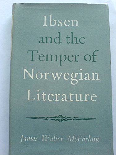 Cover of Ibsen and the Temper of Norwegian Literature