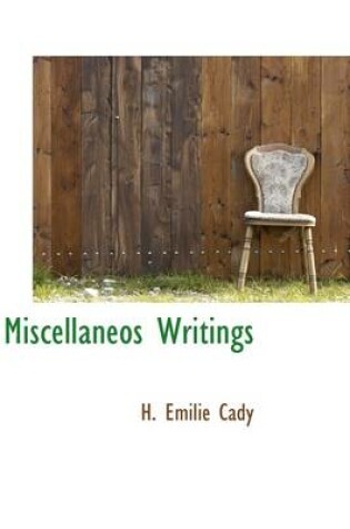 Cover of Miscellaneos Writings