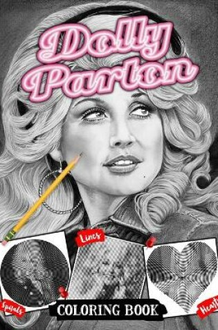 Cover of Crush And Color Dolly Parton Coloring Book