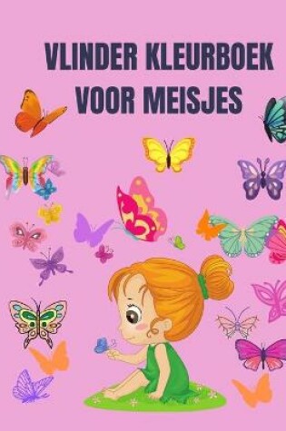 Cover of Vlinder Kleurboek voor Meisjes