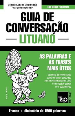 Book cover for Guia de Conversacao Portugues-Lituano e dicionario conciso 1500 palavras