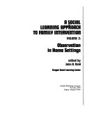 Book cover for A Social Learning Approach to Family Intervention