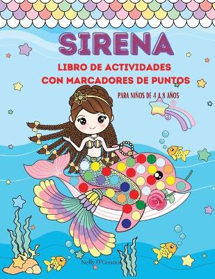 Book cover for Sirena Libro de Actividades Con Marcadores de Puntos