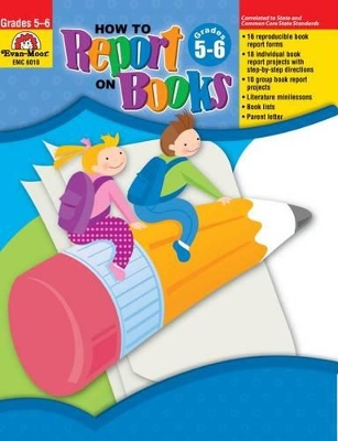 Book cover for How to Report on Books, Grade 5 - 6 Teacher Resource