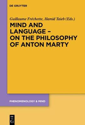 Cover of Mind and Language - On the Philosophy of Anton Marty