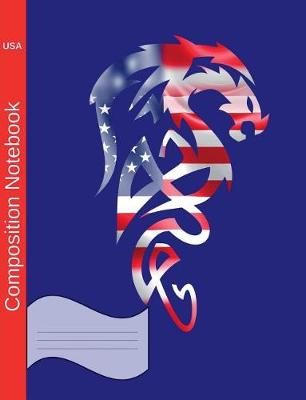 Book cover for USA Composition Notebook