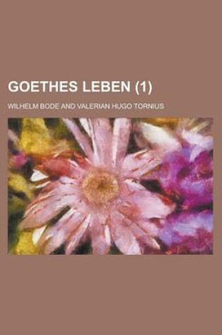 Cover of Goethes Leben (1 )