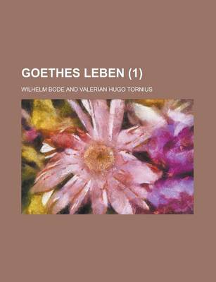 Book cover for Goethes Leben (1 )