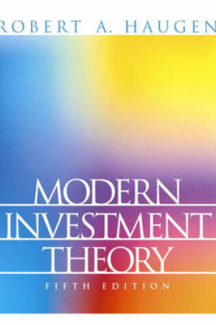 Cover of Valuepack:modern Investment Theory:united states Edotion with options, futures and other derivates:united states edition and performing financial studies:a methodological cookbook and psychology of investing, The united states edition.