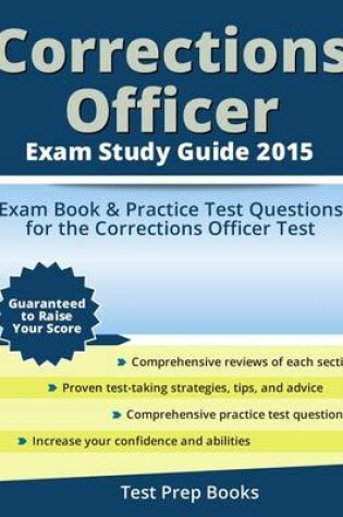 Cover of Corrections Officer Exam Study Guide 2015